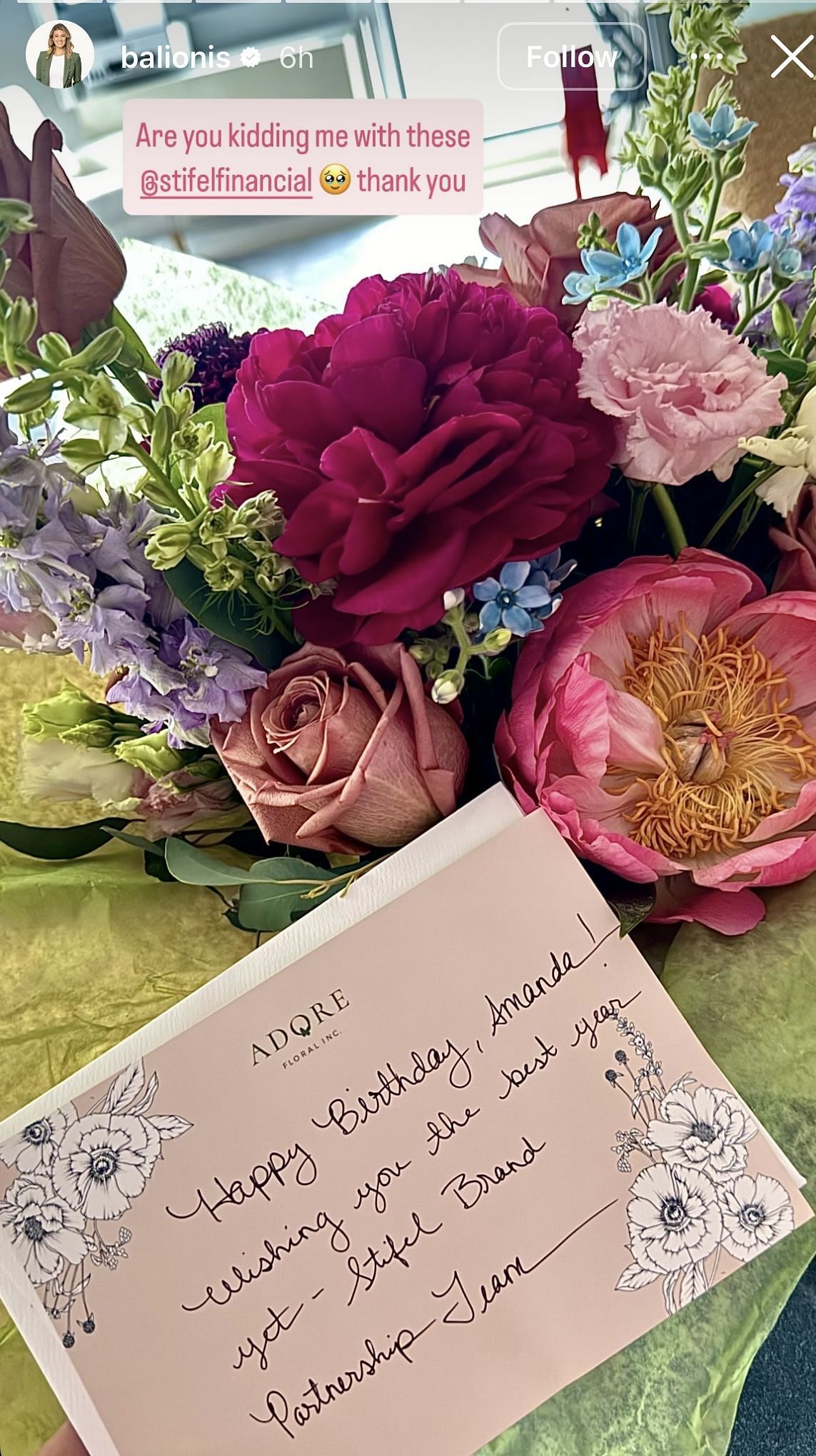 Still Taken from Balionis’ Instagram Story - Image Source: Instagram/@balionis